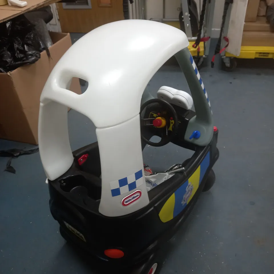 UNBOXED LITTLE TIKES POLICE PATROL CAR