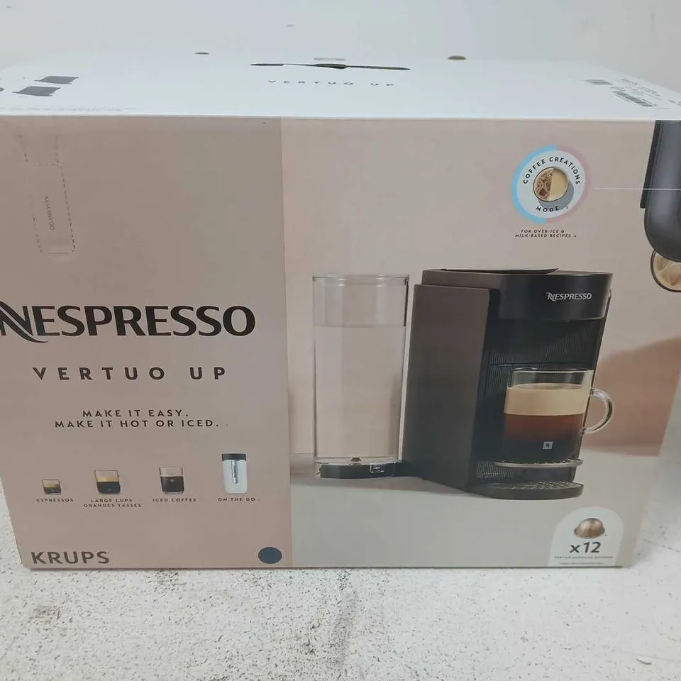 BOXED NESPRESSO VERTUO UP COFFEE MACHINE 