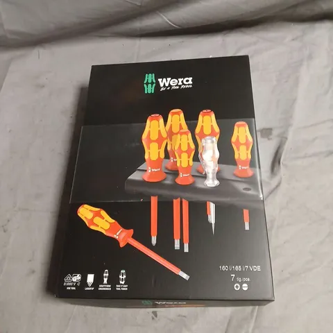 WERA 7-PIECE VDE SCREWDRIVER 