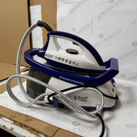 RUSSELL HOBBS STEAM GENERATOR IRON - PURPLE/WHITE