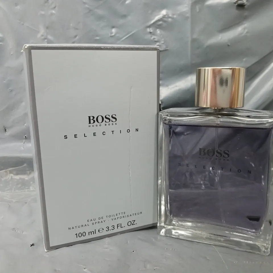 BOXED HUGO BOSS SELECTION EAU DE TOILETTE (100ml)