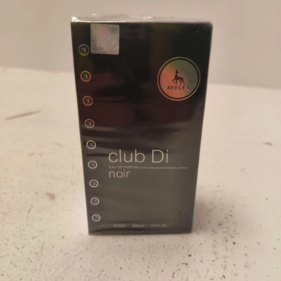 SEALED AYELET CLUB DI NOIR EAU DE PARFUM - 100ML