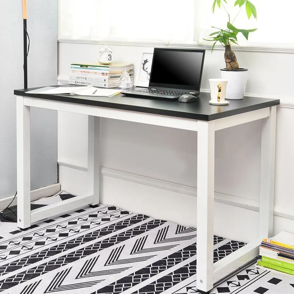 BOXED CHESTINA DESK - BLACK