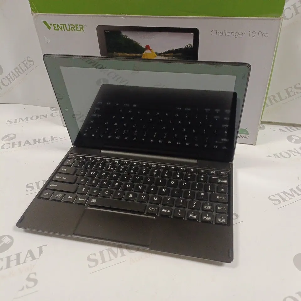 VENTURER CHALLENGER 10 PRO TABLET WITH DETACHABLE KEYBOARD