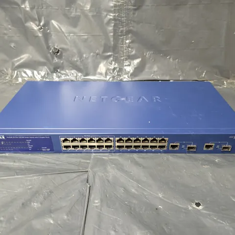 NETGEAR FS726TP PROSAFE 24 PORT 10/100 SMART SWITCH WITH 2 GIGABIT PORTS