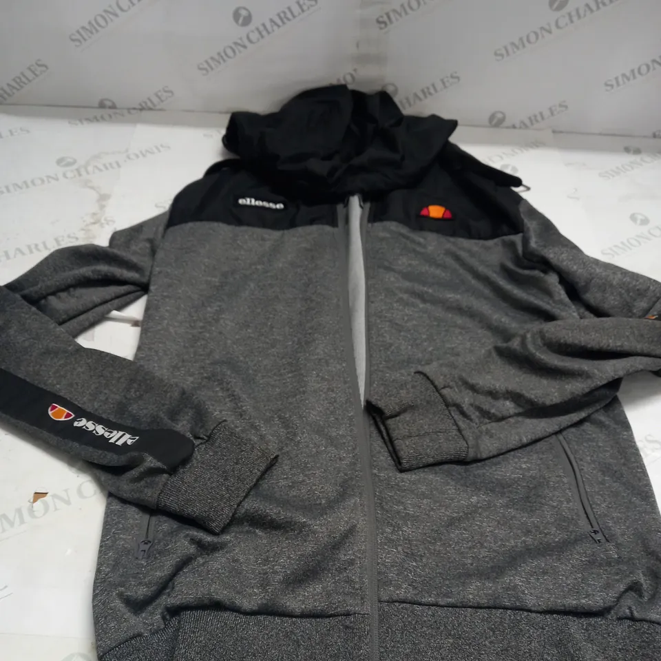 ELLESE GREY/BLACK JACKET SIZE S 