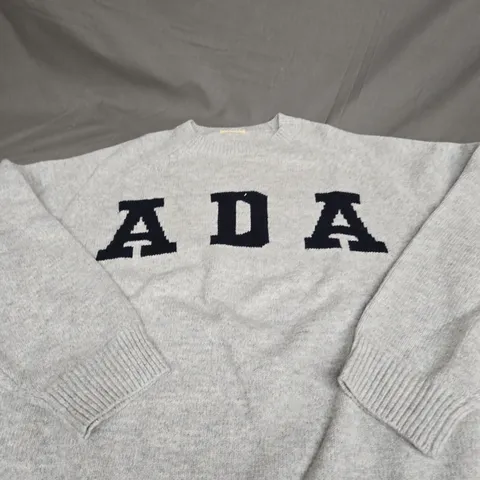 ADANOLA OVERSIZED KNIT SWEATSHIRT SIZE SMALL