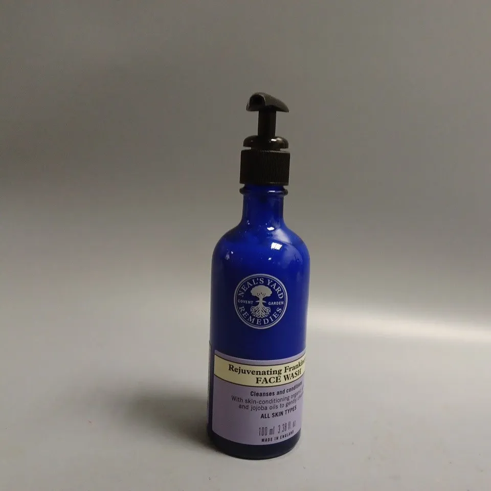 6 X NEAL'S YARD REMEDIES REJUVENATING FRANKINCENSE FACE WASH 100ML 