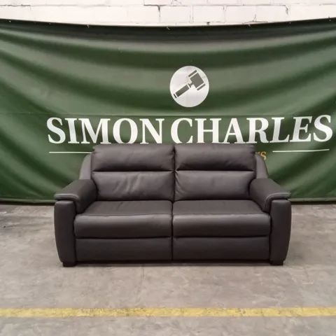 QUALITY DESIGNER ITALIAN MADE AVILA 3 SEATER LEATHER SOFA