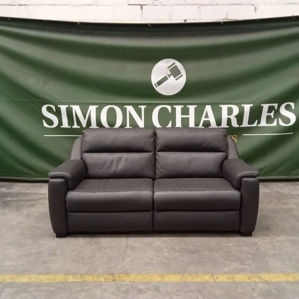 QUALITY DESIGNER ITALIAN MADE AVILA 3 SEATER LEATHER SOFA