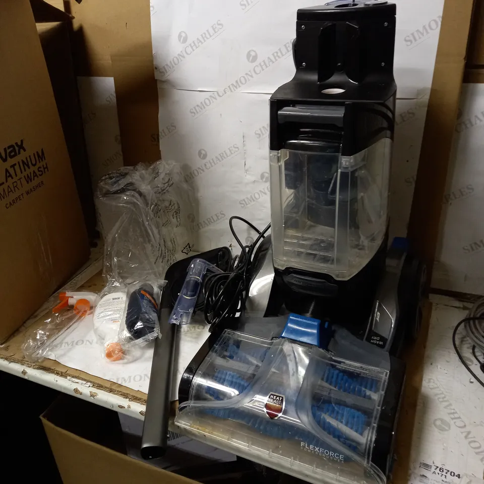 VAX PLATINUM SMARTWASH CARPET CLEANER