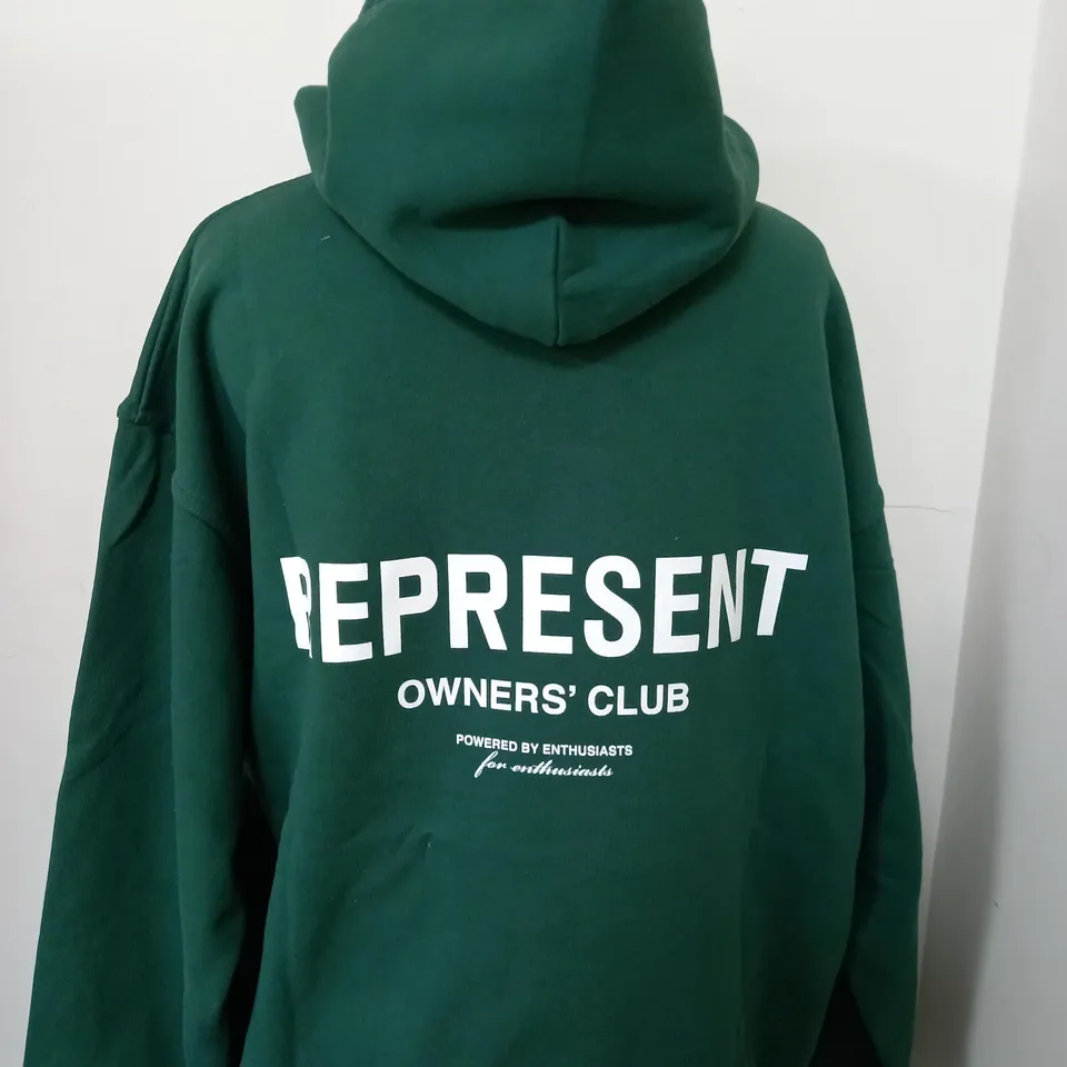 REPRESENT OWNERS CLUN HOODIE SIZE M
