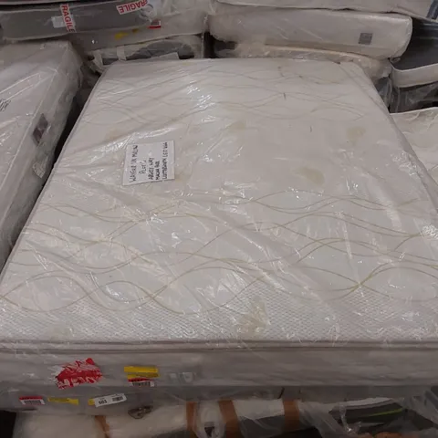 QUALITY BAGGED AERO GRAVITY PILLOW-TOP OPEN COIL 5FT KING SIZE MATTRESS 