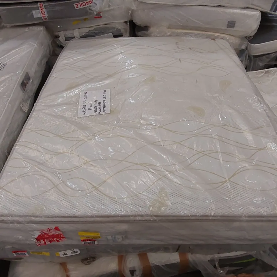 QUALITY BAGGED AERO GRAVITY PILLOW-TOP OPEN COIL 5FT KING SIZE MATTRESS 