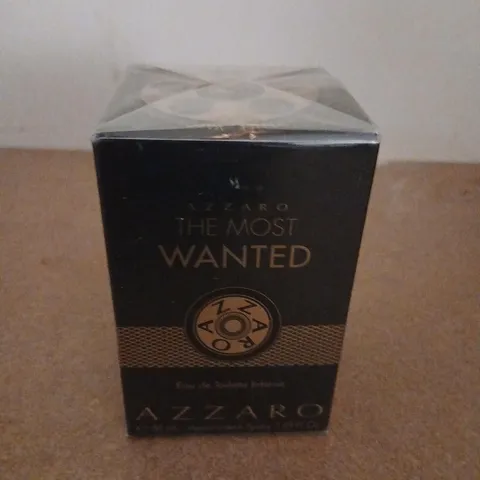 BOXED AND SEALED AZZARO THE MOST WANTED EAU DE TOILETTE 50ML