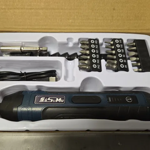 BOXED SUSUMU LI-ION CORDLESS SCREWDRIVER 