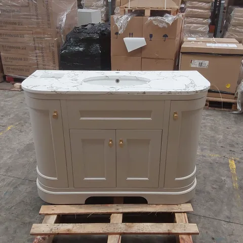 MULTIPANEL PURE VALMASINO MARBLE EFFECT VANITY UNIT
