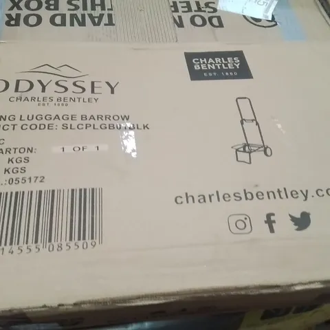 BOXED ODYSSEY CAMPING LUGGAGE BARROW