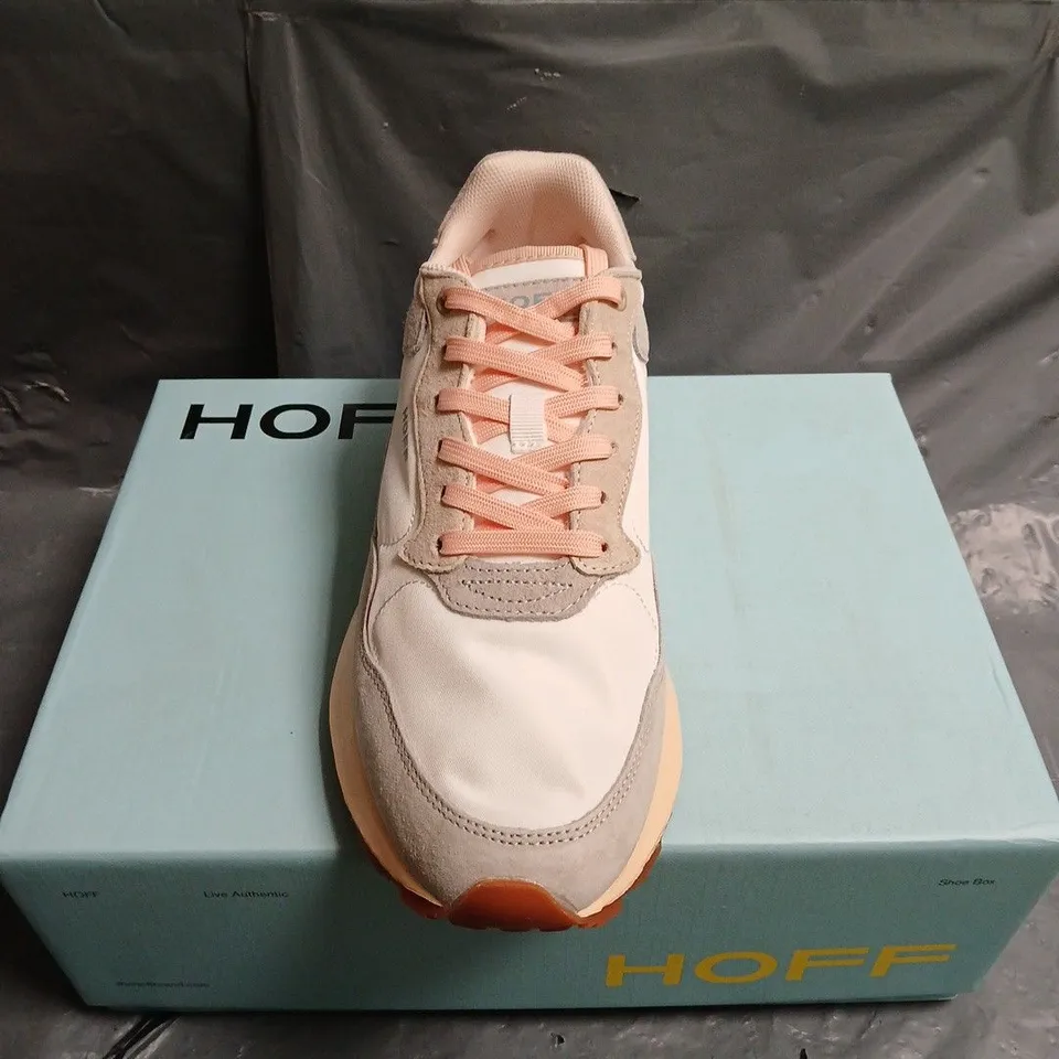 BOXED PAIR OF HOFF CITY MKII TOULOUSE TRAINERS - 7