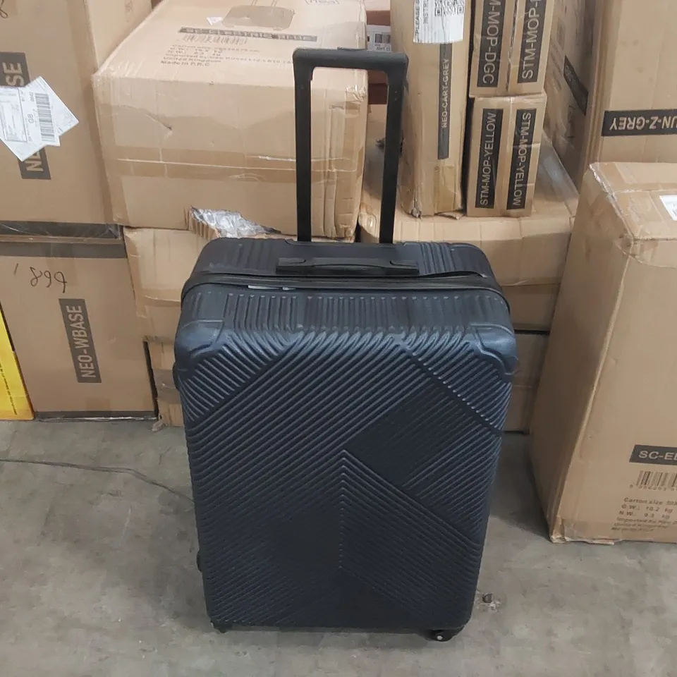 BOXED NEO BLUE HARD SHELL LUGGAGE SUITCASES (1 BOX)