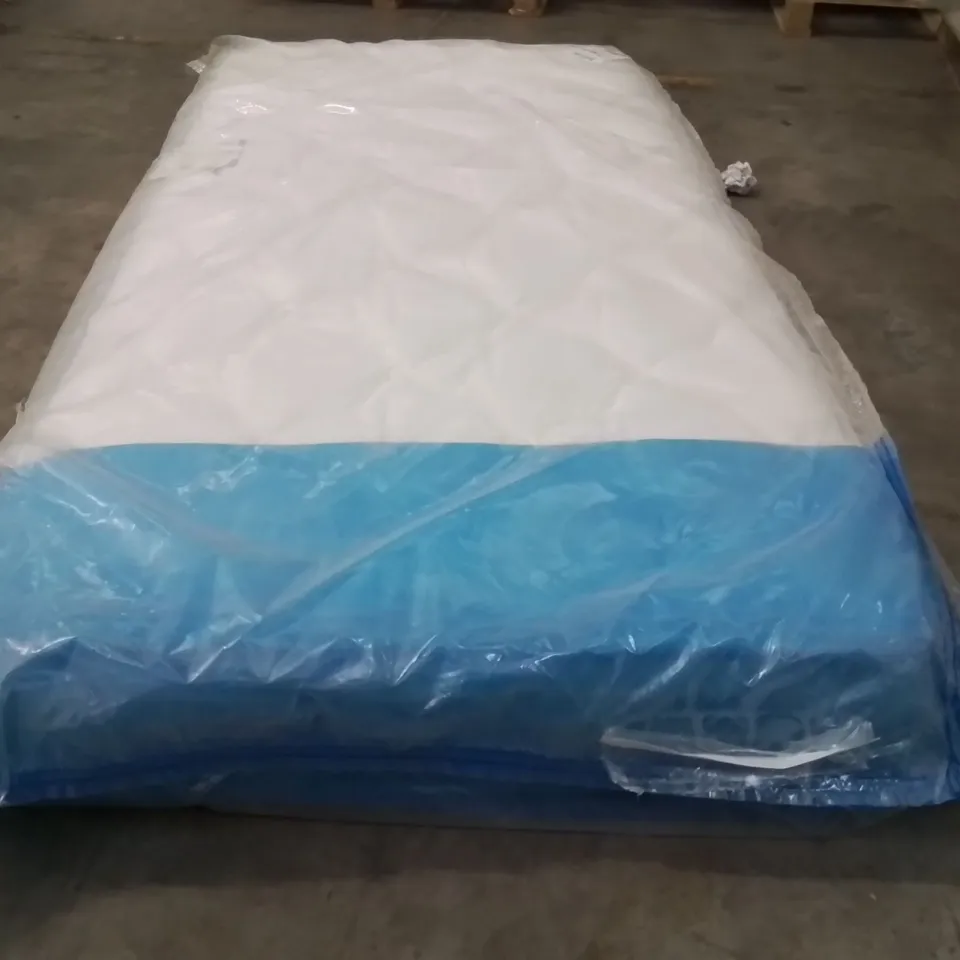 QUALITY BAGGED SINGLE 90cm AIRSPRUNG LUXURY QUILTED MEDIUM MATTRESS
