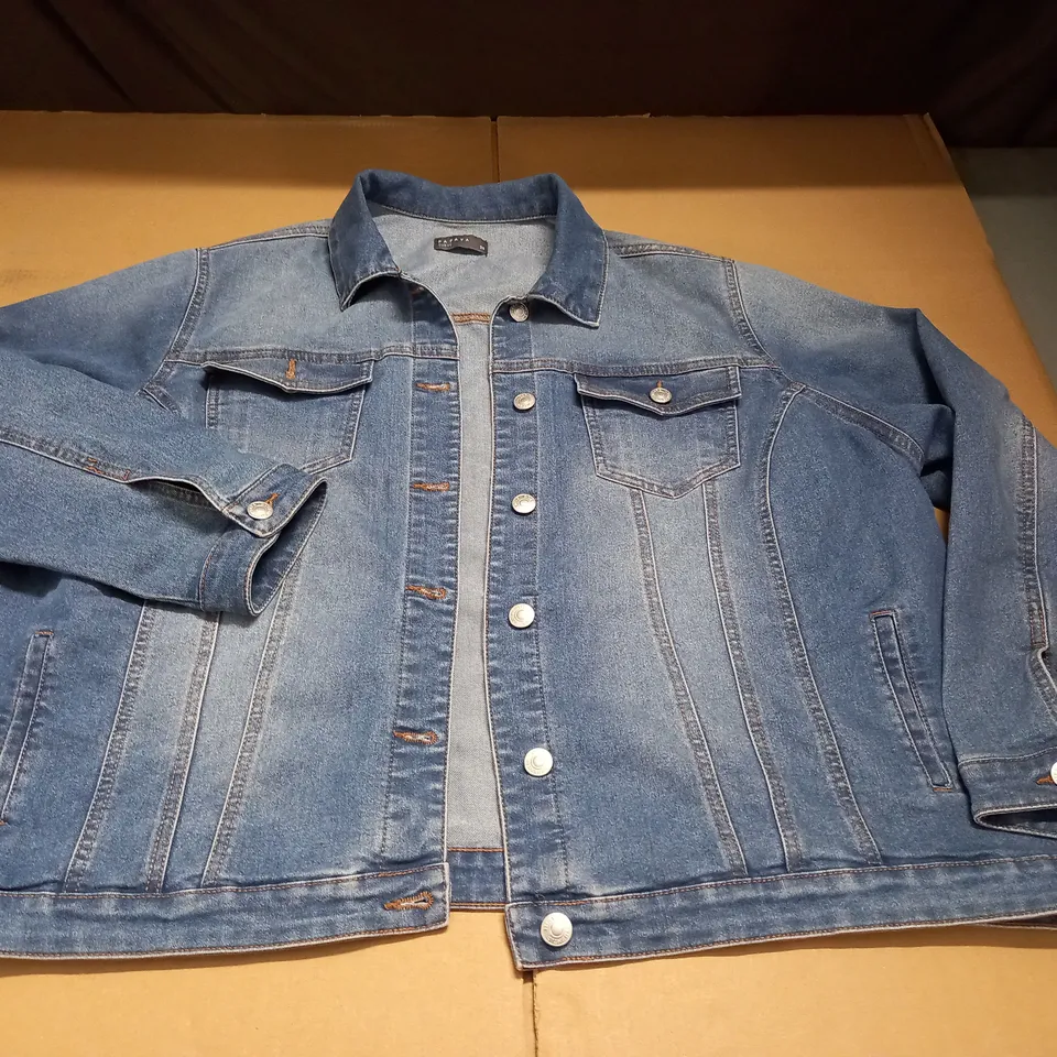 PAPAYA CURVE DENIM JACKET - 24