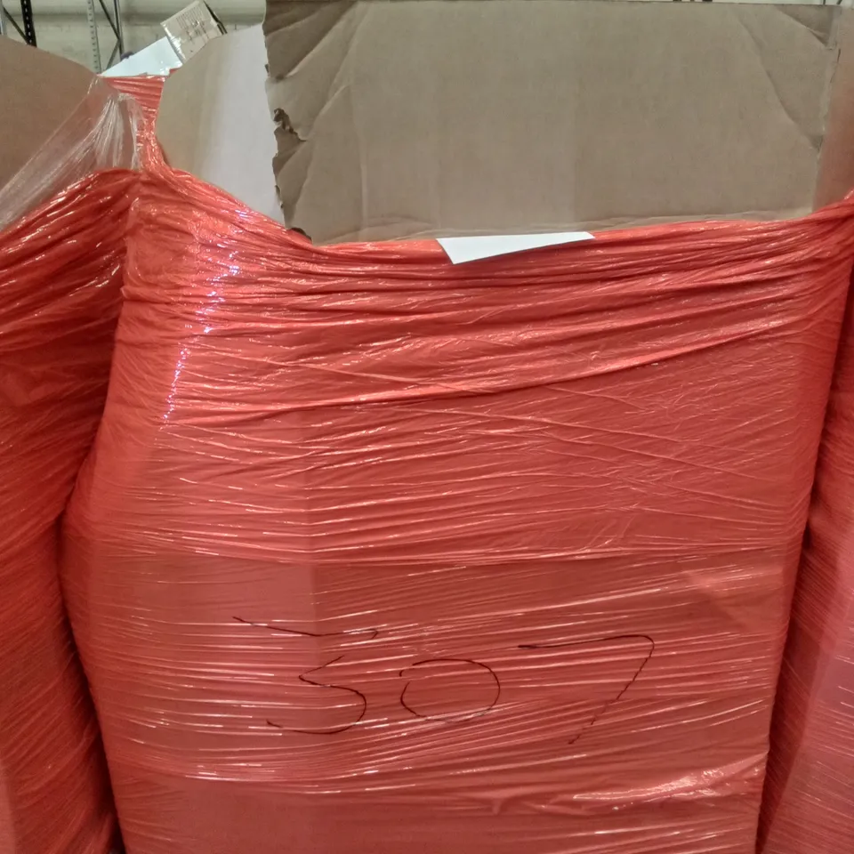 PALLET OF ASSORTED ITEMS INCLUDING XGEAR HARD ARM LUMBAR SUPPORT CAMPING CHAIR, INVISION CANTILEVER MOUNT, FABIAN CLARKE PHOTO FRAMES, STORAGE OTTOMAN, YUDA SHOE RACK, WALL HOOK HANGER 