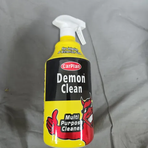 CARPLAN DEMON CLEAN MULTI-PURPOSE CLEANER – PACK OF 6 YELLOW SPRAY BOTTLES
