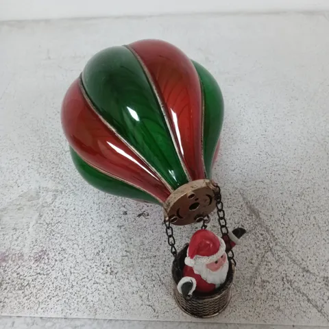 THREE KINGS SANTA FLAMING BALLOON BATTERY POWERED 