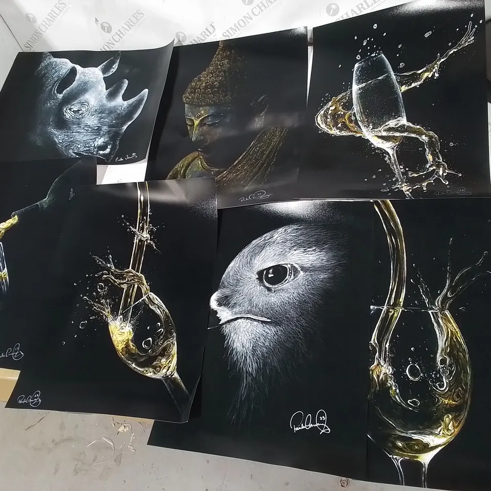 7 ASSORTED PRINTS- PAULA CONWAY 