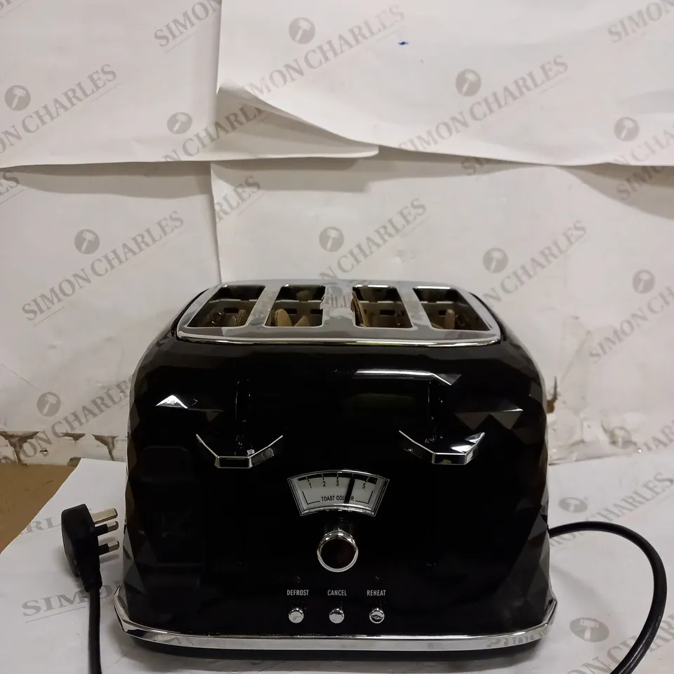 DE'LONGHI BRILLANTE CTJ4003BK 4-SLICE TOASTER