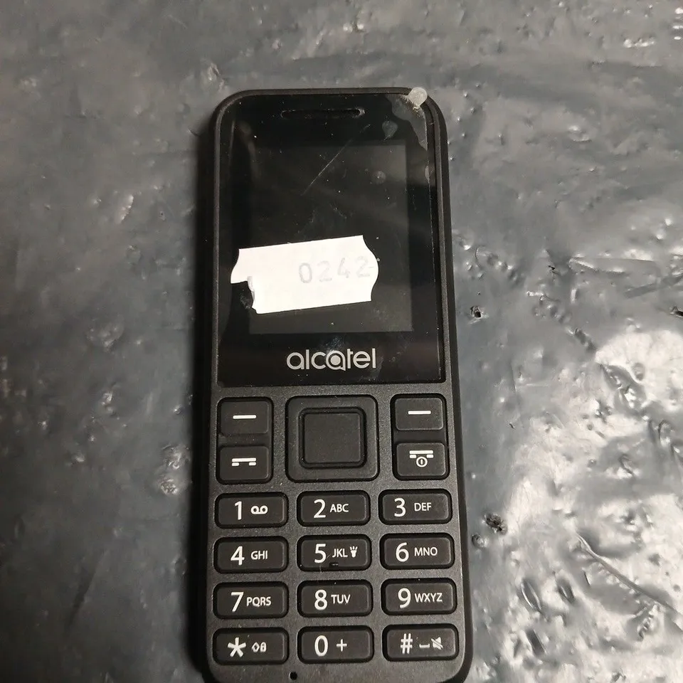 ALCATEL MOBILE PHONE – BLACK - model unspecified