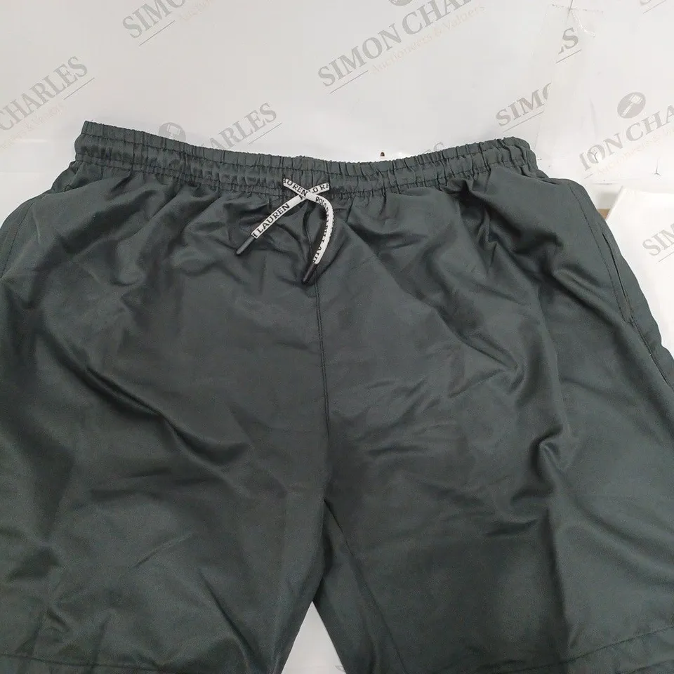 POLO RALPH LAUREN BLACK SWIM SHORTS - XXL