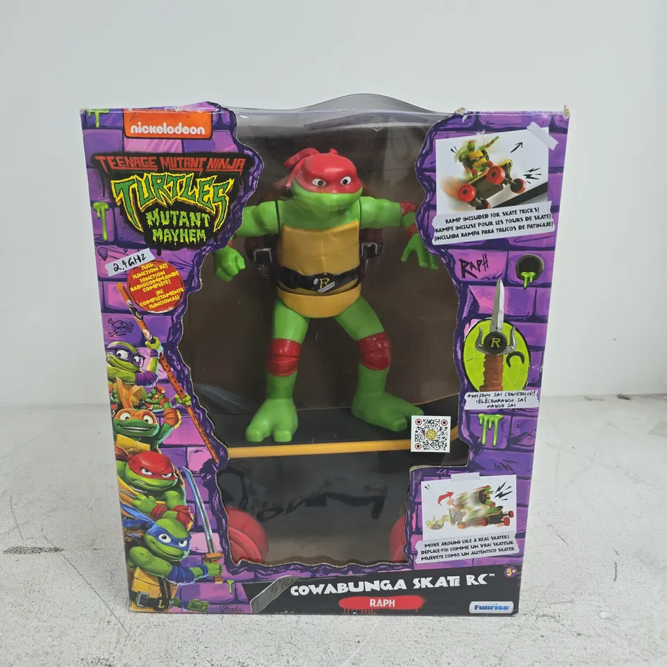 NICKELODEON TMNT COWABUNGA SKATE RC - RAPH