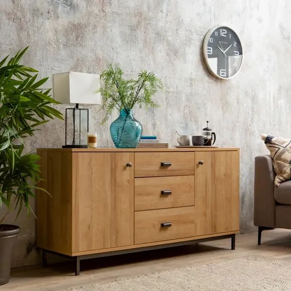 FULTON LARGE SIDEBOARD OAK BOX - 2 BOXES
