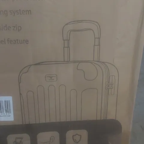 BOXED LUGG LIGHTWEIGHT TRAVEL LUGGAGE CASE
