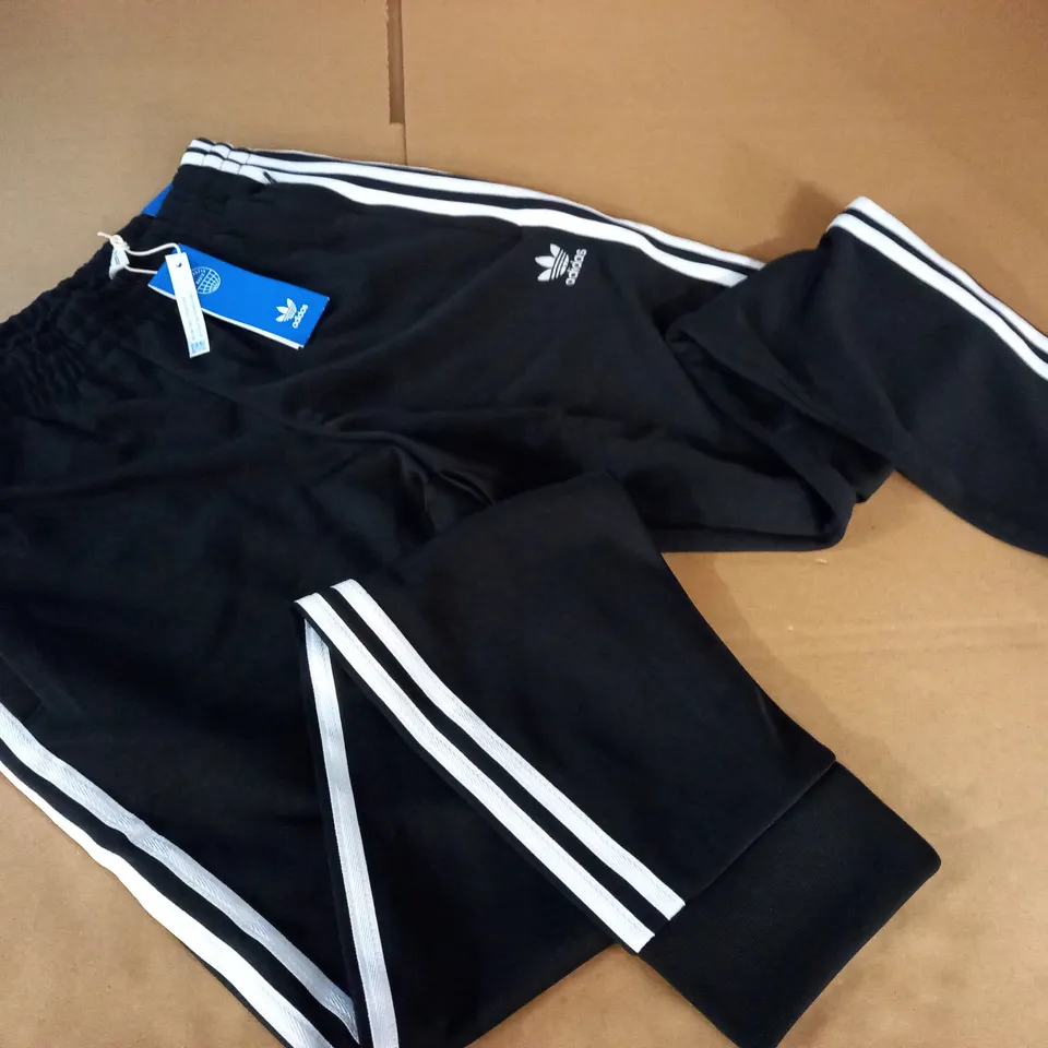 ADIDAS SLIM FIT TRACK PANTS - UK M