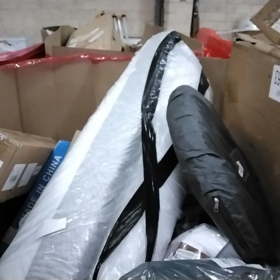 PALLET OF ASSORTED PRODUCTS AND HOUSEHOLD GOODS TO INCLUDE;DOUBLE HOT PLATE,TOASTER MACHINE,POTATOE PEELER