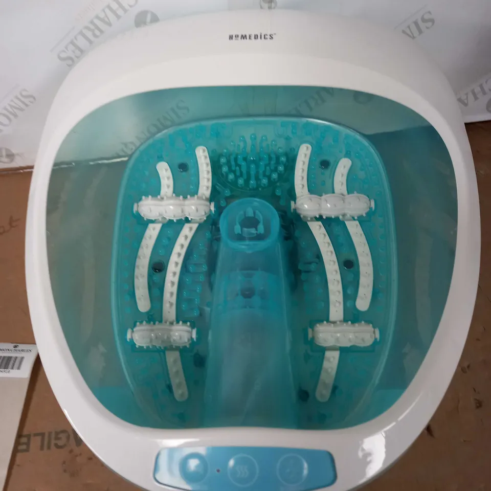 BOXED HOMEDICS SPA LUXURY FOOT SPA WITH HEATER