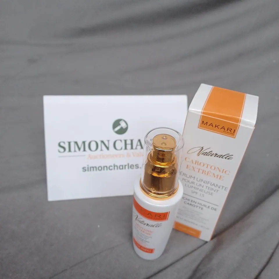BOXED MAKARI NATURALLE CAROTONIC EXTREME SKIN LIGHTENING SERUM 50ML – TONING & BRIGHT