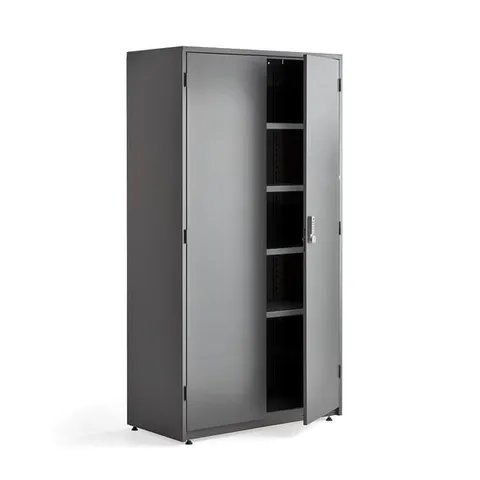 STORAGE CABINET SUPPLY CODE LOCK, 1900X1020X500 MM, DARK GREY