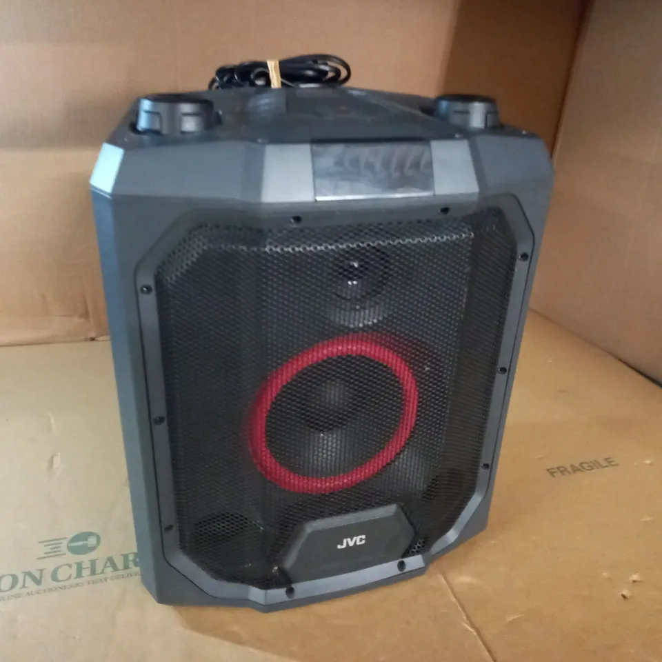 UNBOXED JVC PORTABLE BLUETOOTH PARTY SPEAKER - MX-D719PB