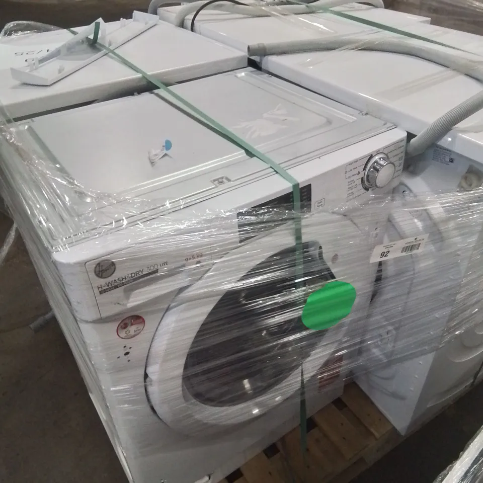 PALLET OF APPROXIMATELY 4 UNPROCESSED RAW RETURN WHITE GOODS TO INCLUDE;