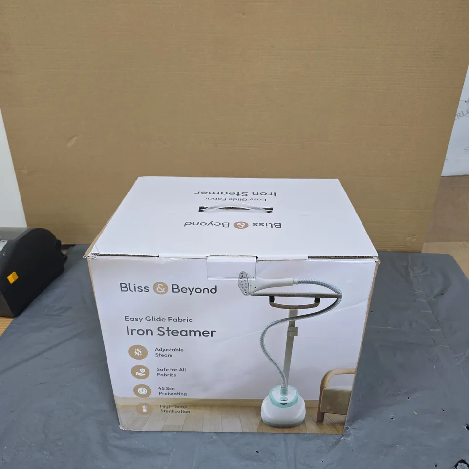 BLISS & BEYOND EASY GLIDE FABRIC IRON STEAMER