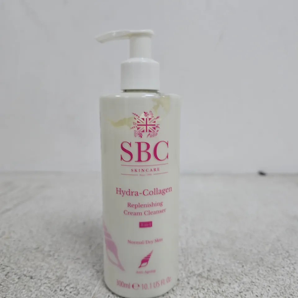 SBC SKINCARE HYDRA-COLLAGEN REPLENISHING CREAM CLEANSER 300ML