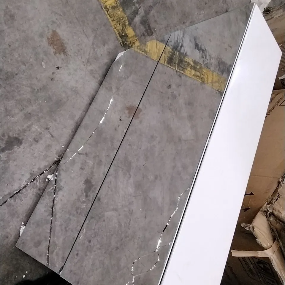 MIRRORED 2 DOOR STORAGE UNIT