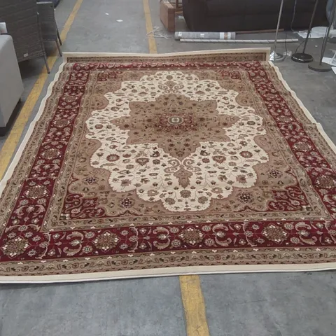 MILANO RUGS CREAM ROME RUG - 240 x 320cm