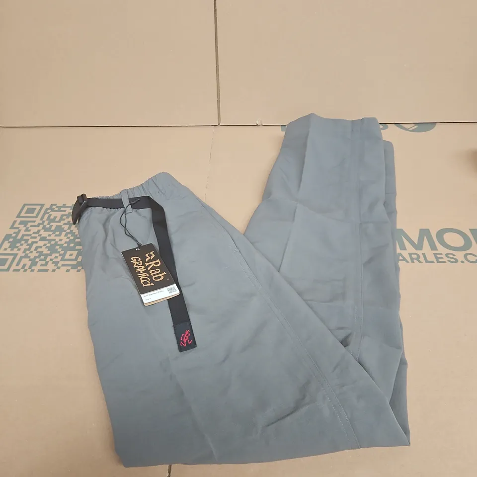 RAB GRAMICCI MEN'S GREY GRANITE PANTS – UK S, LEG 32" (QFW-56-GRA-SML-RG)