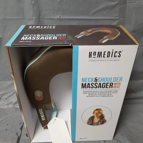 BOXED HOMEDICS NECK&SHOULDER MASSAGER WITH HEAT 