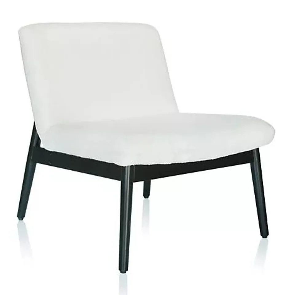 HOME STORIES BOUCLE LOUNGE CHAIR